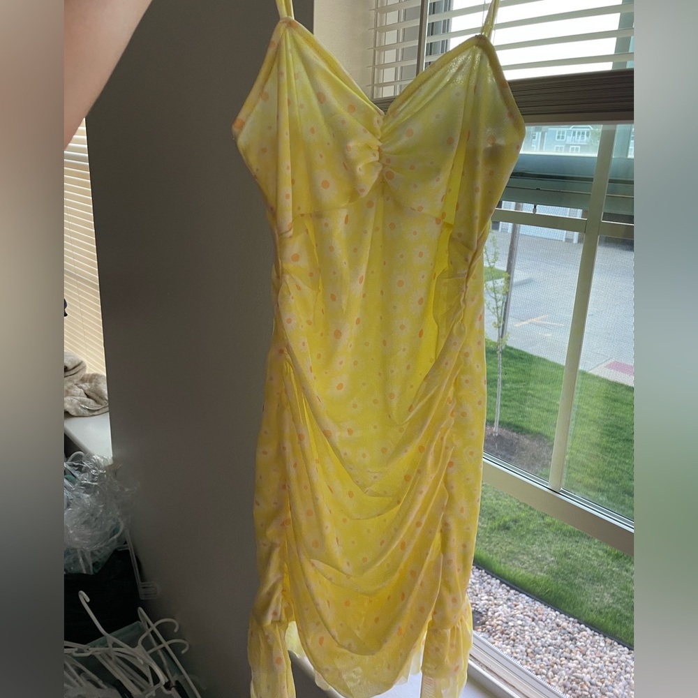 Yellow dress